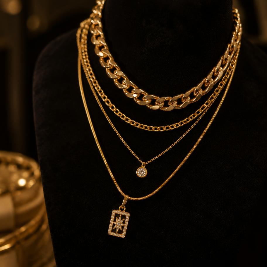 Correntes e pulseiras